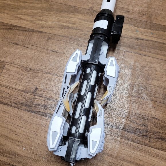Star Wars First Order Judicial Stormtrooper Laser Axe Lightsaber Scale 1:1 Works - Picture 2 of 3